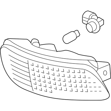 Lexus 81910-0E010 Reflector Assy, Reflex, RH