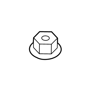 Mopar 6512648AA Nut-Hexagon