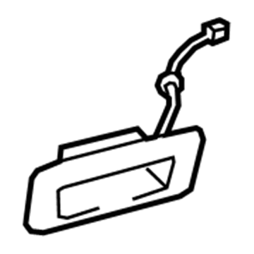 Toyota 76802-0C010-E0 Handle, Outside