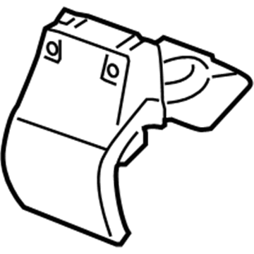 GM 89026435 Rear Cup Holder