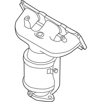 Kia 285103L020 Exhaust Manifold Catalytic Assembly, Right