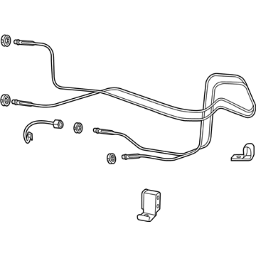 GM 92258819 Cooler Pipe