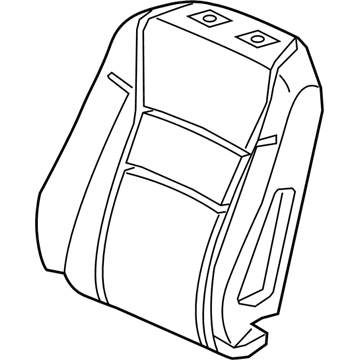 Honda 81527-TG7-A01 Pad, L. FR. Seat-Back
