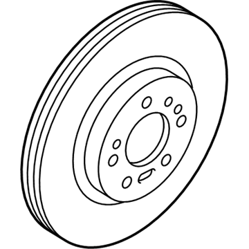 Kia 51712J5500 Disc-Front Wheel Brake