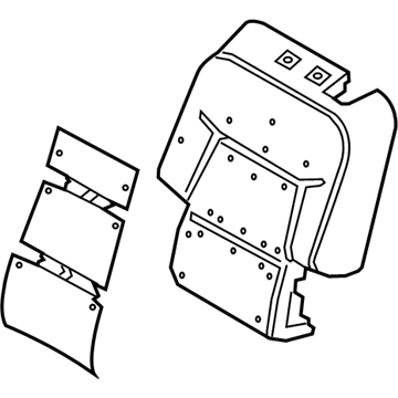 Ford LC5Z-14D696-J Seat Back Heater