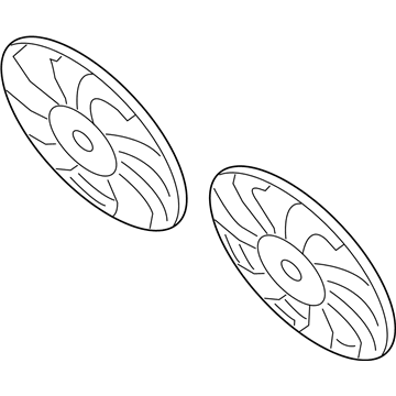 Toyota SU003-01174 Fan Blade