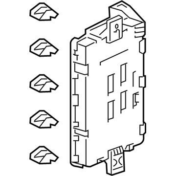 Honda 38210-TK8-A11 Box Assembly, Passenger Fuse