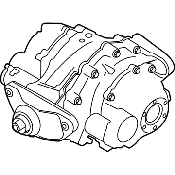 BMW 33-10-7-582-389 Rear Axle Differential