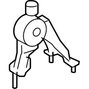 GM 88975613 Mount, Trans Rear