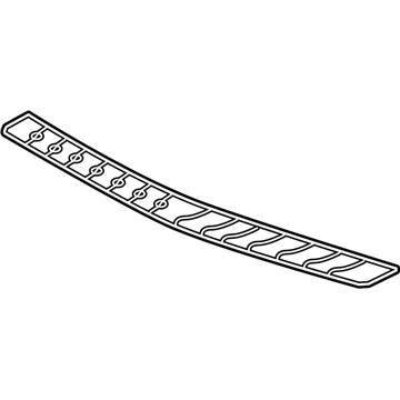 Honda 71510-TK8-A00 Step, RR. Bumper