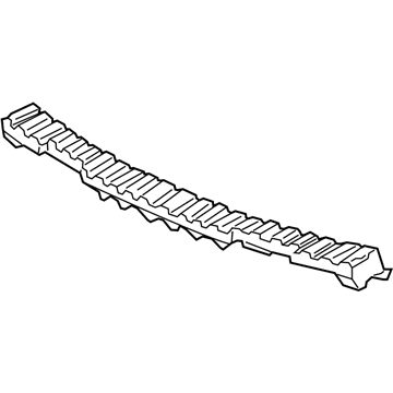 Honda 71570-TK8-A00 Absorber, RR. Bumper