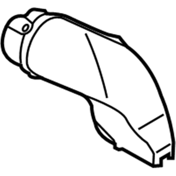 Kia 972801M000 Duct-Shower, RH