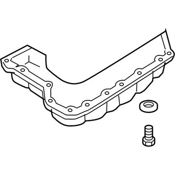 Nissan 31390-1XD10 Pan Assy-Oil