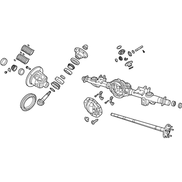 Mopar 68272092AK REAR COMPLETE