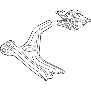 Honda 51360-TVA-A04 Arm, Left Front (Lower)