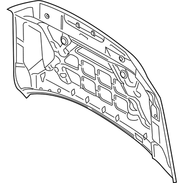 Ford JL7Z-16612-A Hood