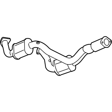 GM 15798414 Converter & Pipe