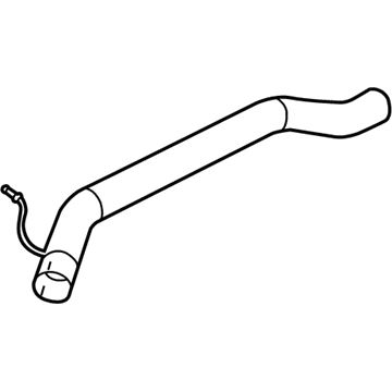 Mopar 52022465AB Exhaust Tail Pipe