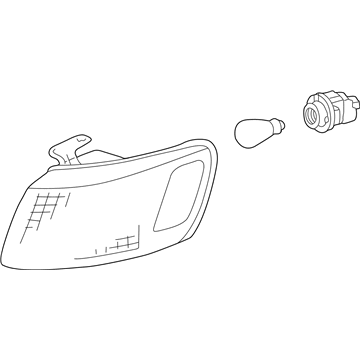 Toyota 81510-AA020 Signal Lamp Assembly