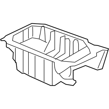 Honda 11200-RX0-A00 Pan Assembly, Oil