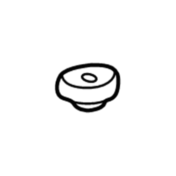 Honda 52725-SR0-003 Rubber, Shock Absorber Mount (Showa)