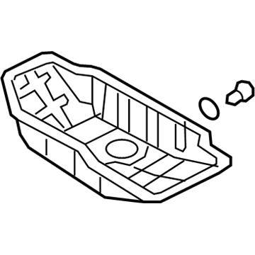 Hyundai 21510-3F000 Pan Assembly-Engine Oil, Lower
