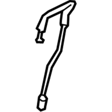 Hyundai 81481-B1000 Door Handle Cable Assembly, Rear, Exterior