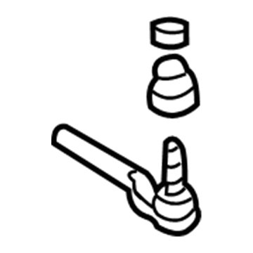 GM 26095458 Outer Tie Rod