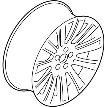 Ford BA5Z-1007-B Wheel, Alloy