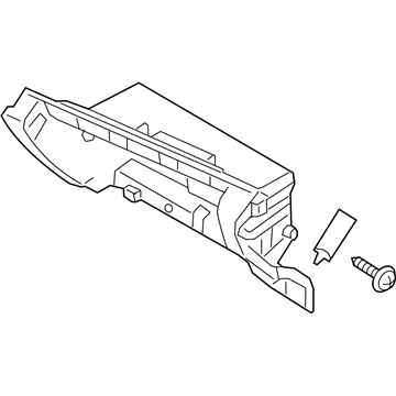 Kia 84540D4000BGH Cover Assembly-Glove Box