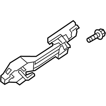 Nissan 80610-6CA0A Bracket-Outside Handle RH