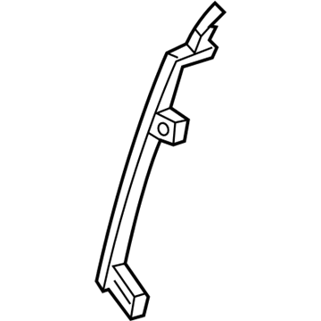 Hyundai 83535-B1000 Run&Channel-Rear Door Delta Lower, LH