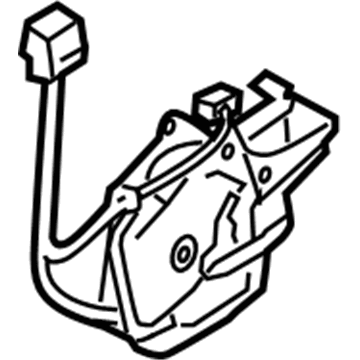 Nissan 90506-5Z200 Back Door Lock Assembly, Lower