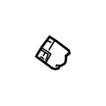 Nissan 90508-5Z200 Bracket-Back Door Lock