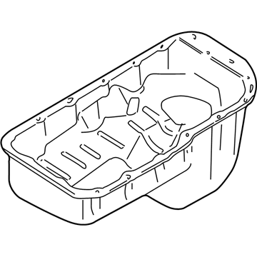 GM 91174375 Oil Pan