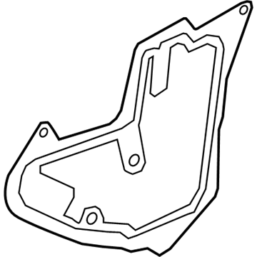Honda 72361-T7W-A02 Seal, L. FR.