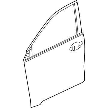 Honda 67151-T7J-H00ZZ Skin, L. FR. Door