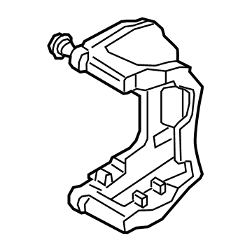 BMW 34-20-6-894-085 CALLIPER CARRIER LEFT