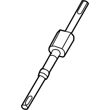 Nissan 48822-CD00A Shaft Assy-Steering Column, Lower