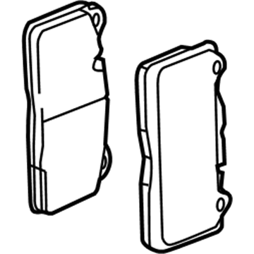 GM 23399101 Front Pads