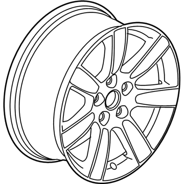 GM 9597390 Wheel, Alloy