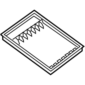 Nissan 96975-ZJ60A Mat-Console