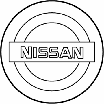 Nissan 40342-4RB5A Disc Wheel Ornament