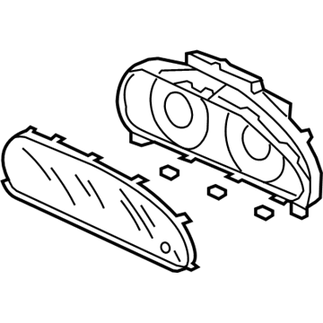 Honda 78100-TE0-A51 Meter Assembly, Combination