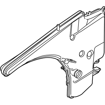 BMW 61-66-7-238-666 Windshield Cleaning Container