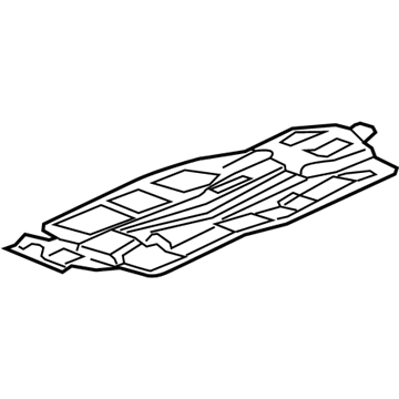 Honda 74601-T0A-A00 Plate A, Floor Ht/Ba