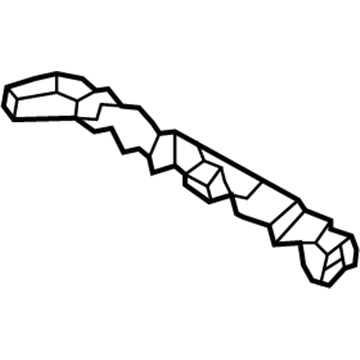 Acura 71598-TX4-A02 Spacer, Left Rear