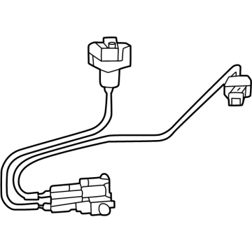 Nissan 24070-9BU1A HARNESS-SUB, FRONT FOG LAMP