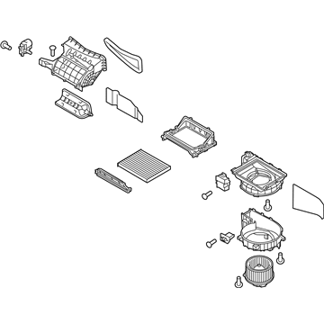 Kia 97100A7100 Blower Unit