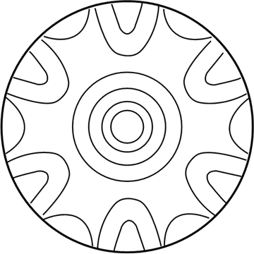 Mopar 5085364AA Wheel Center Cap